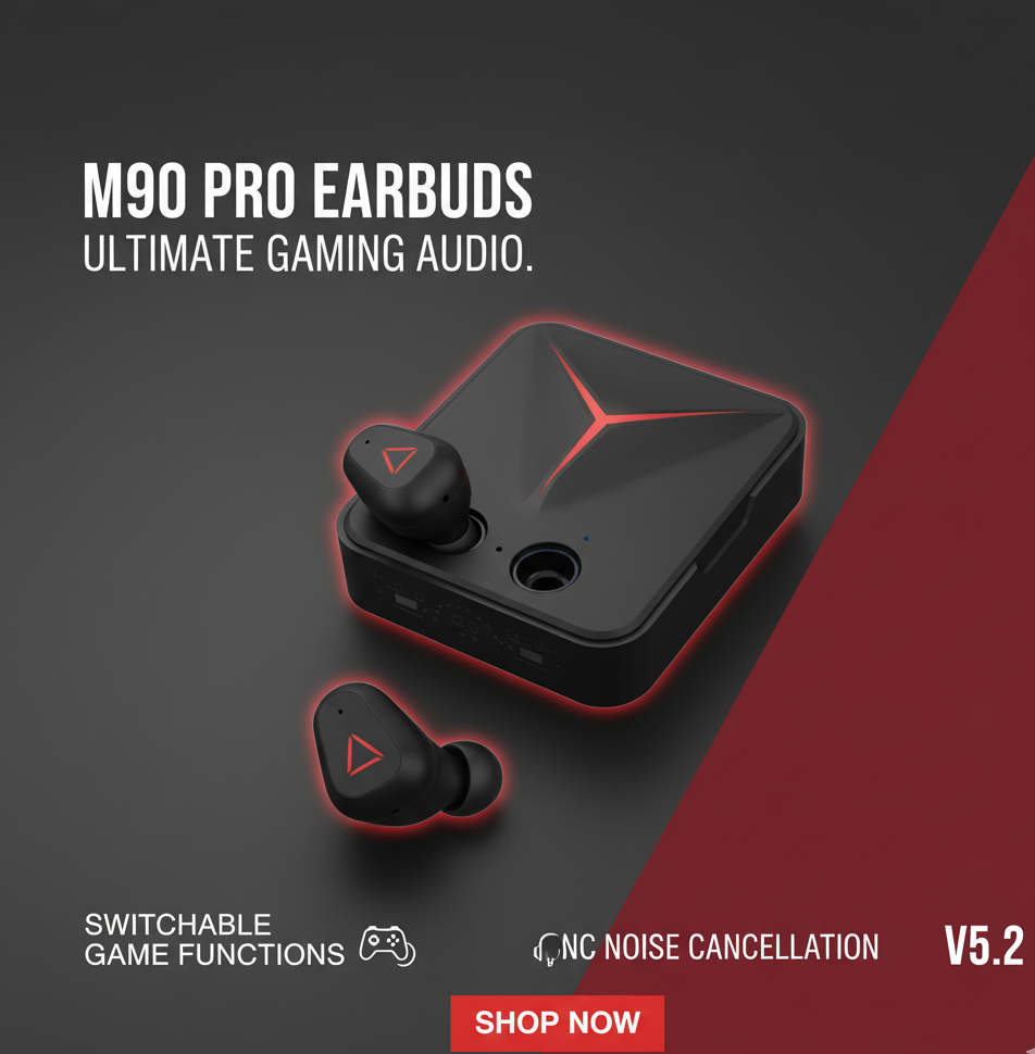 M90 EARBUDS'  12/12 sale